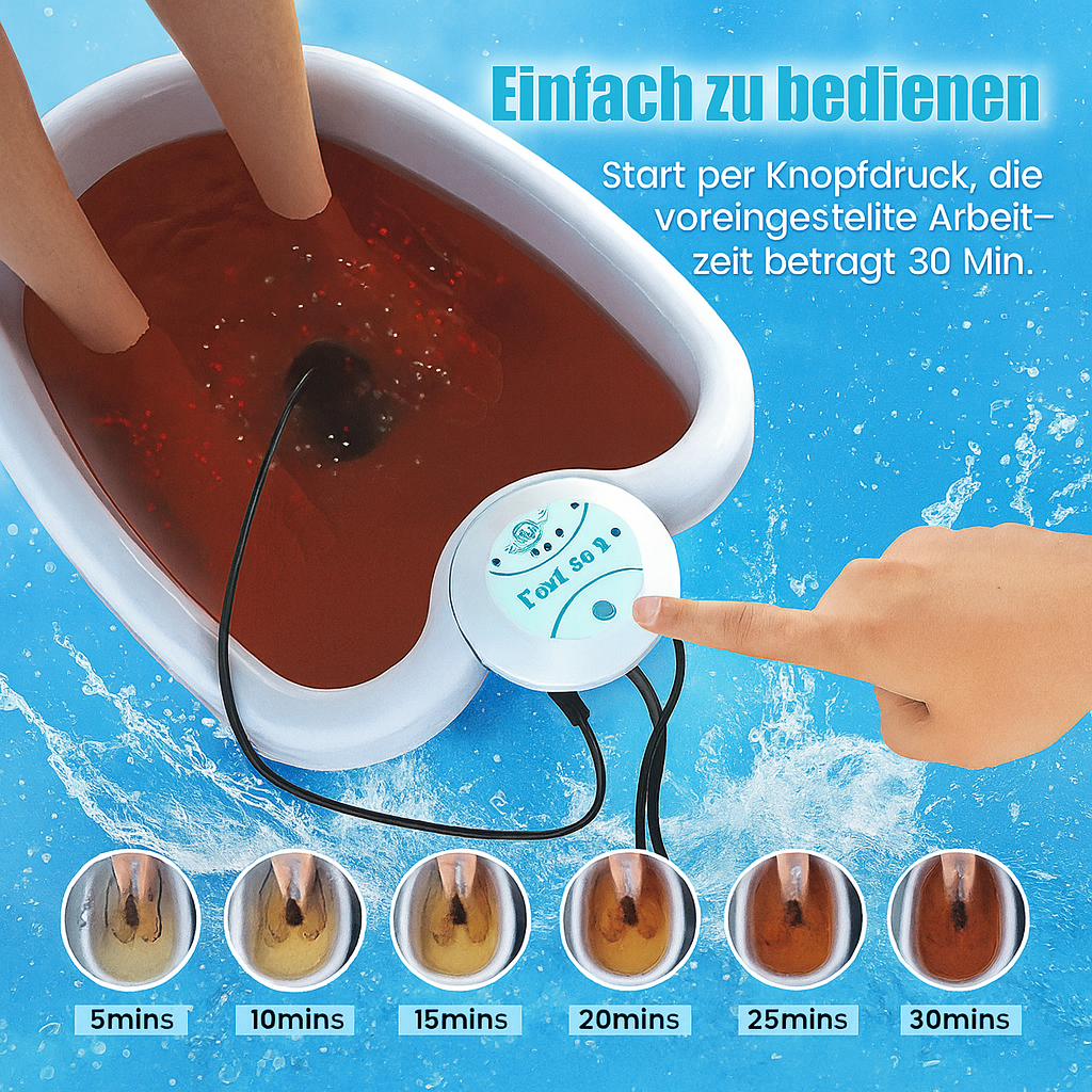 Elysion - Das Original Fuss Detox-Spa Bad